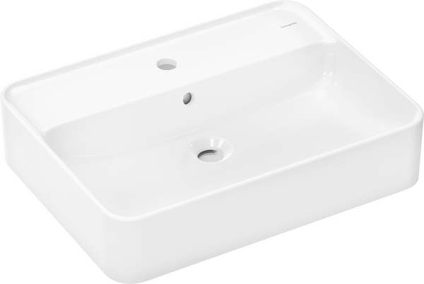 Hansgrohe Xuniva Q 60x45 cm pultra ültethető mosdó, fehér 60172450