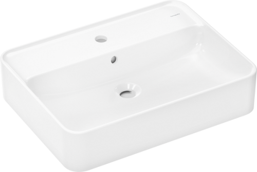 Hansgrohe Xuniva Q 60x45 cm pultra ültethető mosdó, fehér 60172450