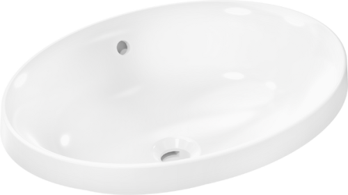 Hansgrohe Xuniva D 55x40 cm pultba építhető mosdó, fehér 60156450