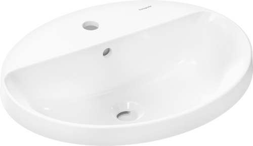 Hansgrohe Xuniva D 55x45 cm pultba építhető mosdó, fehér 60160450