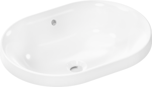 Hansgrohe Xuniva U SmartClean 55x40 cm pultba építhető mosdó, fehér 61062450