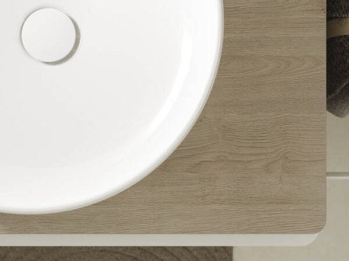 Hansgrohe Xuniva S SmartClean 40 cm pultra ültethető mosdó, fehér 61071450