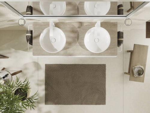 Hansgrohe Xuniva S SmartClean 40 cm pultra ültethető mosdó, fehér 61071450