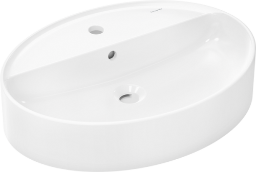 Hansgrohe Xuniva D SmartClean 60x45 cm pultra ültethető mosdó, fehér 61078450