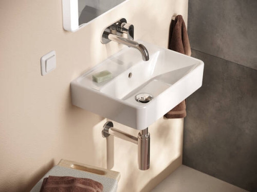 Hansgrohe Xanuia Q 45x34 cm kézmosó csaplyuk nélkül, fehér 60229450