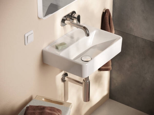 Hansgrohe Xanuia Q 45x34 cm kézmosó csaplyuk nélkül, fehér 60231450