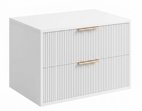 Rea Mono 60 fürdőszobaszekrény, fehér REA-M0402