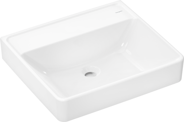 Hansgrohe Xanuia Q 55x48 cm fali mosdó csaplyuk nélkül, fehér 60237450