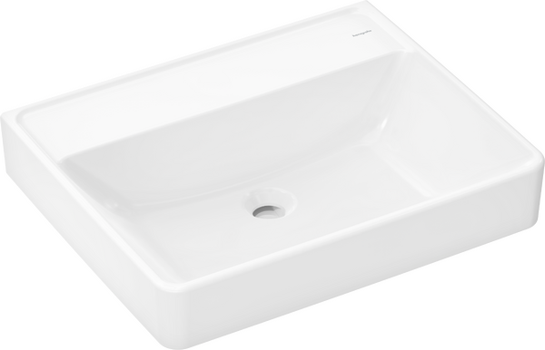 Hansgrohe Xanuia Q 60x48 cm fali mosdó csaplyuk nélkül, fehér 60242450