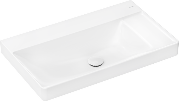 Hansgrohe Xelu Q SmartClean 80x48 cm jobbos fali mosdó csaplyuk nélkül, fehér 61026450