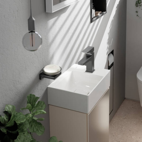 Hansgrohe Xevolos E SmartClean 36x25 cm jobbos kézmosó, fehér 61086450