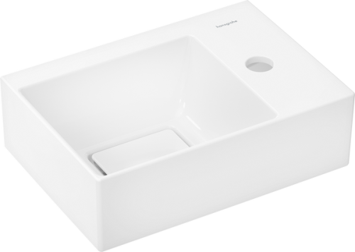 Hansgrohe Xevolos E SmartClean 36x25 cm jobbos kézmosó, fehér 61086450
