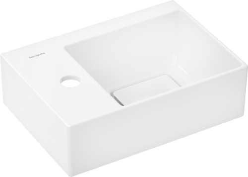 Hansgrohe Xevolos E SmartClean 36x25 cm balos kézmosó, fehér 61087450