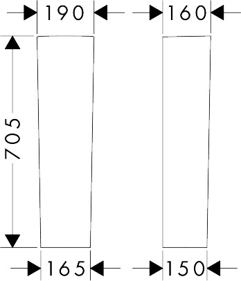 Hansgrohe GladeLake S mosdóláb, fehér 60105450