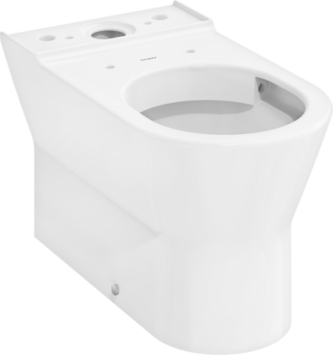 Hansgrohe EluPura Original S AquaChannel Flush monoblokkos WC, fehér 60135450