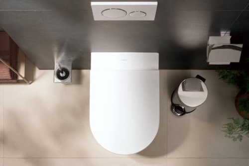 Hansgrohe EluPura Original S AquaChannel Flush fali WC, fehér 60142450