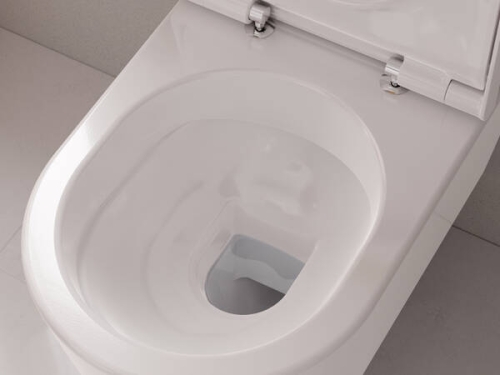 Hansgrohe EluPura S AquaFall Flush fali WC, fehér 60193450