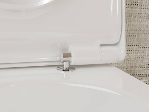 Hansgrohe EluPura S WC ülőke, fehér 60196450
