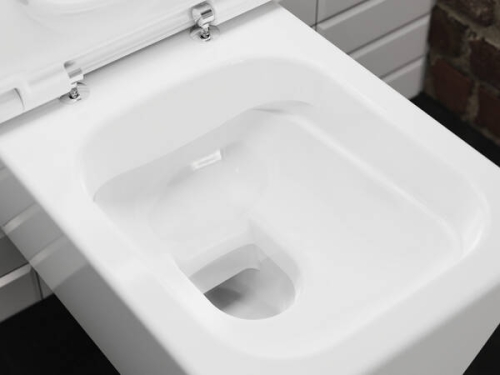 Hansgrohe EluPura Q AquaFall Flush fali WC, fehér 60194450