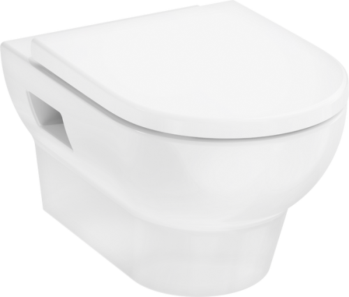 Hansgrohe GladeLake S AquaChannel Flush fali WC ülőkével, fehér 60201450