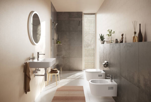 Hansgrohe EluPura Original S AquaChannel Flush fali WC ülőkével, fehér 60207450