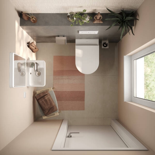 Hansgrohe EluPura Original S AquaChannel Flush fali WC ülőkével, fehér 60207450