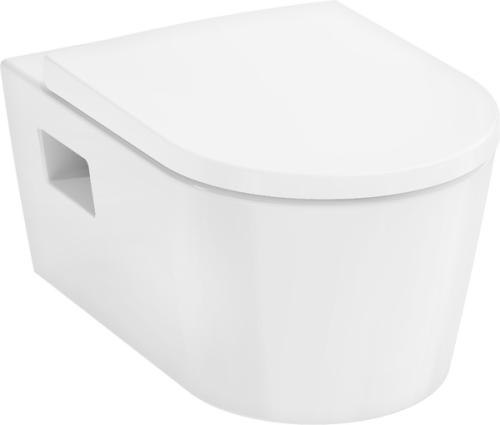 Hansgrohe EluPura Original S AquaChannel Flush fali WC ülőkével, fehér 60207450