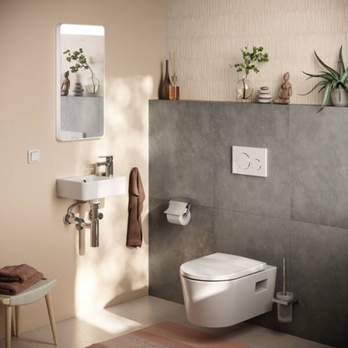 Hansgrohe EluPura Original S AquaChannel Flush fali WC ülőkével, fehér 60207450