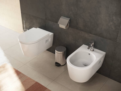 Hansgrohe EluPura Original S AquaChannel Flush fali WC ülőkével, fehér 60207450