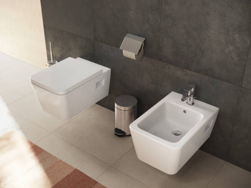 Hansgrohe EluPura Original Q AquaChannel Flush fali wc ülőkével, fehér 60208450