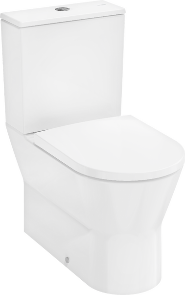 Hansgrohe EluPura Original S AquaChannel Flush monoblokkos WC szett ülőkével, fehér 60205450