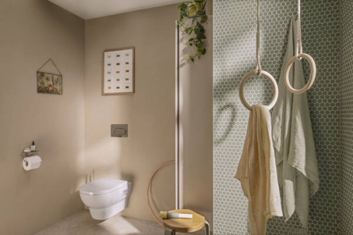 Hansgrohe GladeLake S AquaHelix Flush fali wc SoftClose ülőkével, fehér 60309450