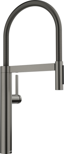 BLANCO CULINA-S II kihúzható fejes csaptelep, matt fekete 527464