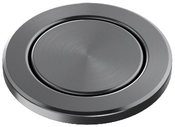 BLANCO PushControl III nyomógomb lefolyó-távműködtetőhöz, satin dark steel 210676
