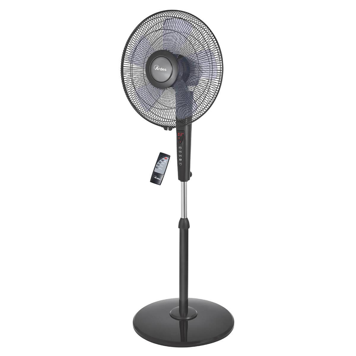 Ardes STYLE álló ventilátor távirányítóval, fekete 5S41PBT