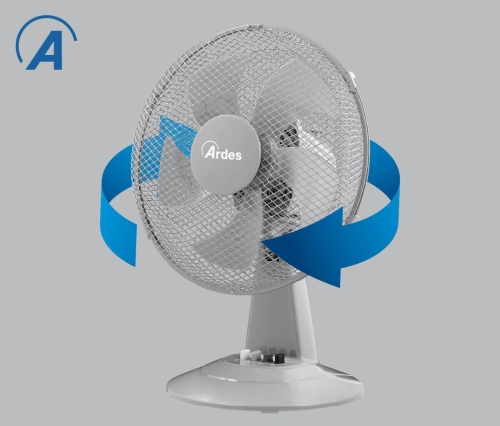 Ardes asztali ventilátor, szürke 5ST30G