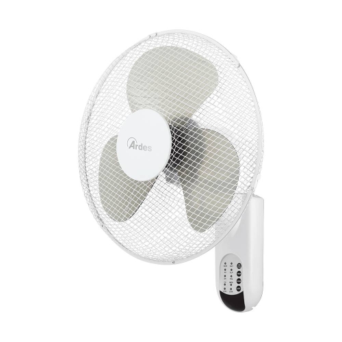Ardes fali ventilátor távvezérlővel, fehér 5W40RW