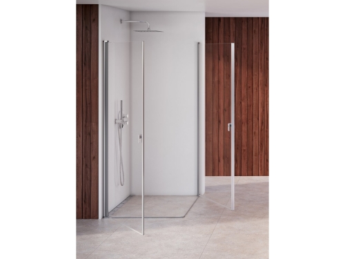 Ravak Chrome CRV1 80 cm zuhanykabin ajtó Transparent üveggel, krómhatású 1QV40C01Z1
