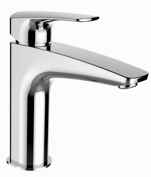 Laufen LAURIN egykaros mosdó csaptelep leeresztő nélkül, króm HF500704100000