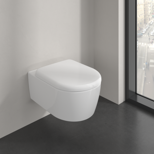 Villeroy & Boch Skyla TwistFlush fali wc ülőkével, fehér 5656CL01
