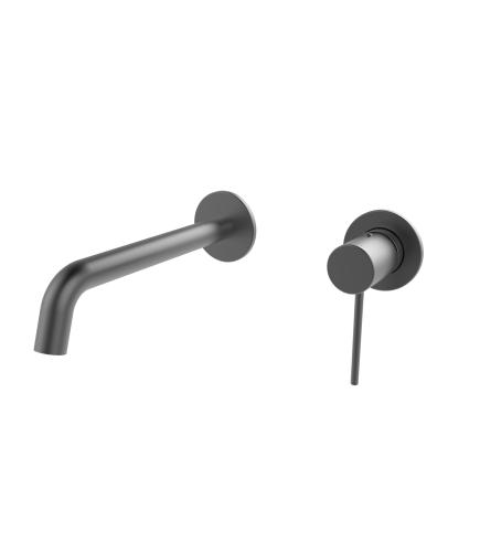 Wellis Altona fali mosdó csaptelep, gun metal ACS0435