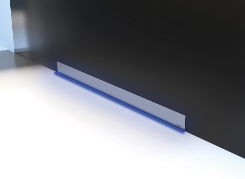 ALCA (Alcaplast) APZ5-SHADE SPA lefolyó rendszer a falba építéshez 65 cm, rozsdamentes-matt fedlappal APZ5-SHADE-650