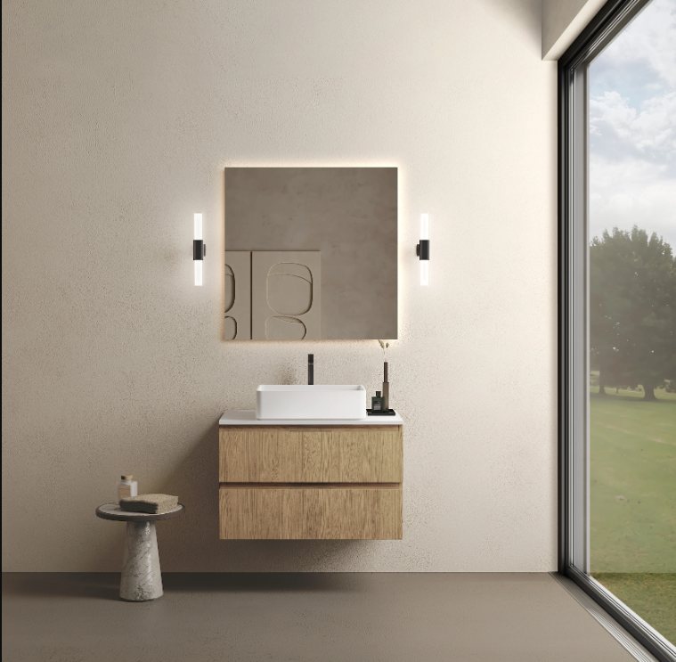 Marmy CODE TOP 80x50 cm pultos fügesztett alsószekrény, 2 fiók, laminált Honey Oak 20 46 22 08 00 85