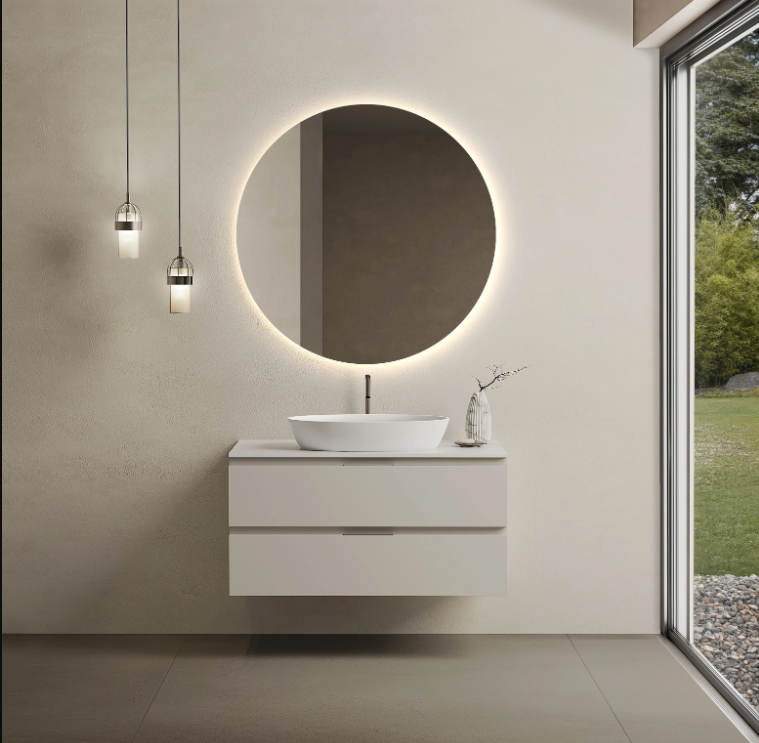Marmy CODE TOP 100x50 cm pultos függesztett alsószekrény, 2 fiók, laminált Light Taupe 20 51 22 10 00 75
