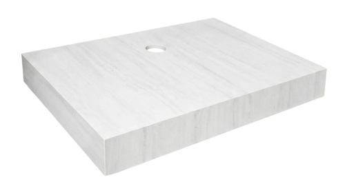 REA Apollo Muralto Roma 70 mosdó polccal 70x50 cm, márvány mintás KPL-U9994