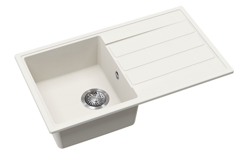 Evido EASY 45 S gránit mosogató, fehér 442208