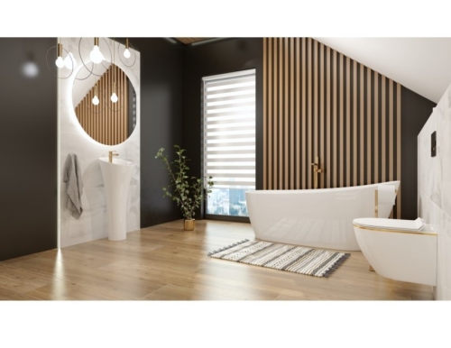 Lavita SOFI SLIM Gold Line Tornado 3.0, fehér arany dekorcsíkkal 5900378373315