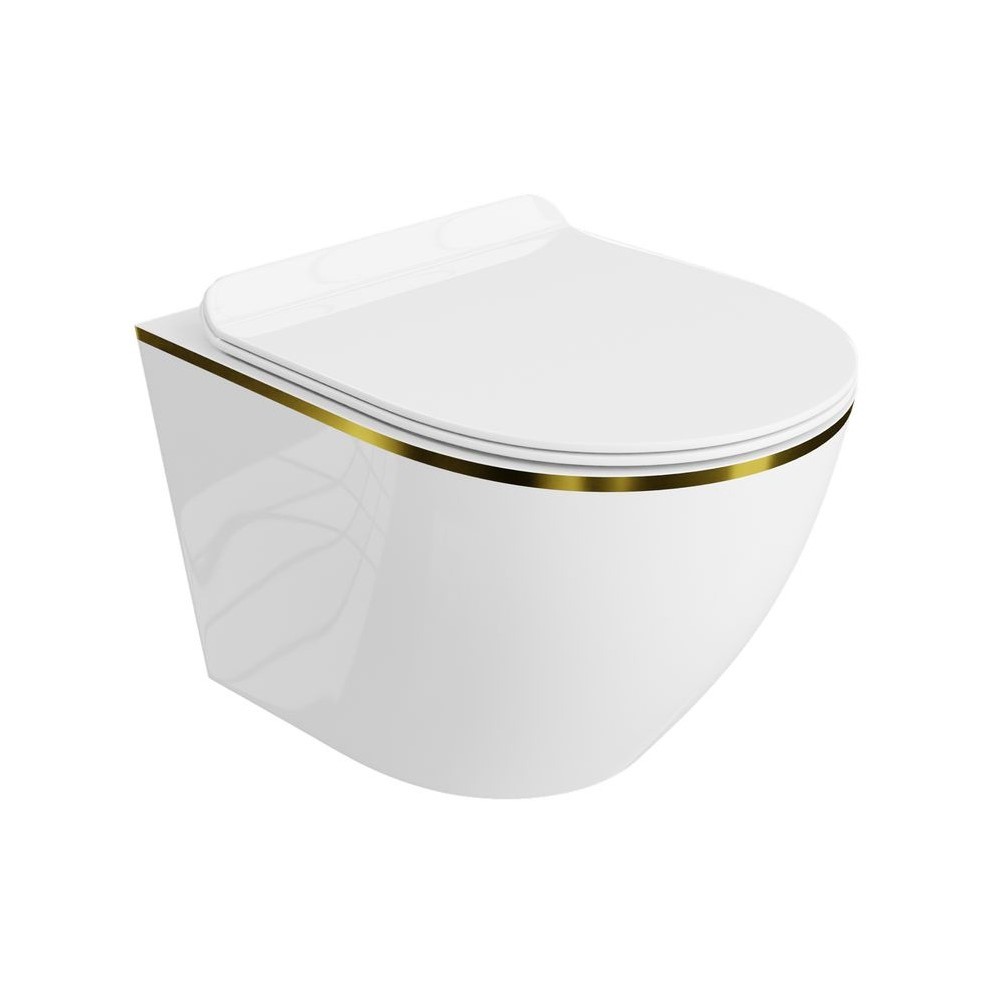 Lavita SOFI SLIM Gold Line Tornado 3.0, fehér arany dekorcsíkkal 5900378373315