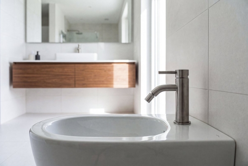 Sapho MINIMAL bidé csaptelep, matt inox MI503