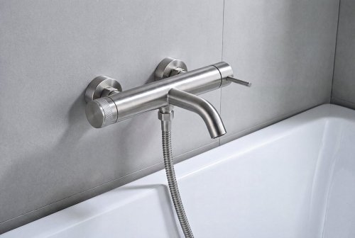 Sapho MINIMAL kádtöltő csaptelep, matt inox MI510